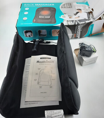 Health Touch Vibration Heat Massaging, 2 Level In Home, Office And Auto New 