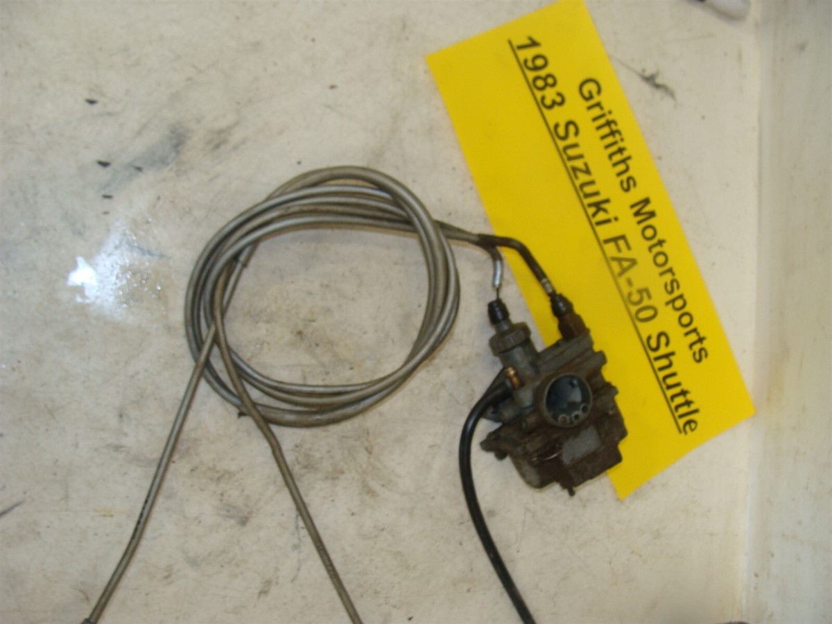1983 80-91 SUZUKI SHUTTLE FA50 scooter moped oem mikuni carb