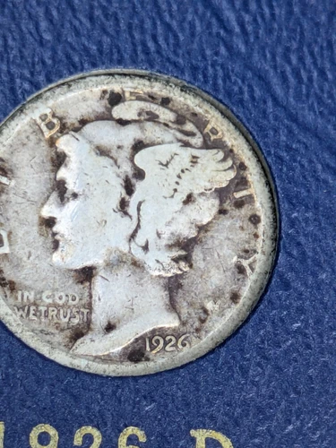 1926-D Mercury Dime About Good
