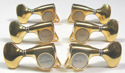 18/1 Acoustic Guitar Gold Plated machine head Tuner tunning peg 3R3L 433GL-D8L