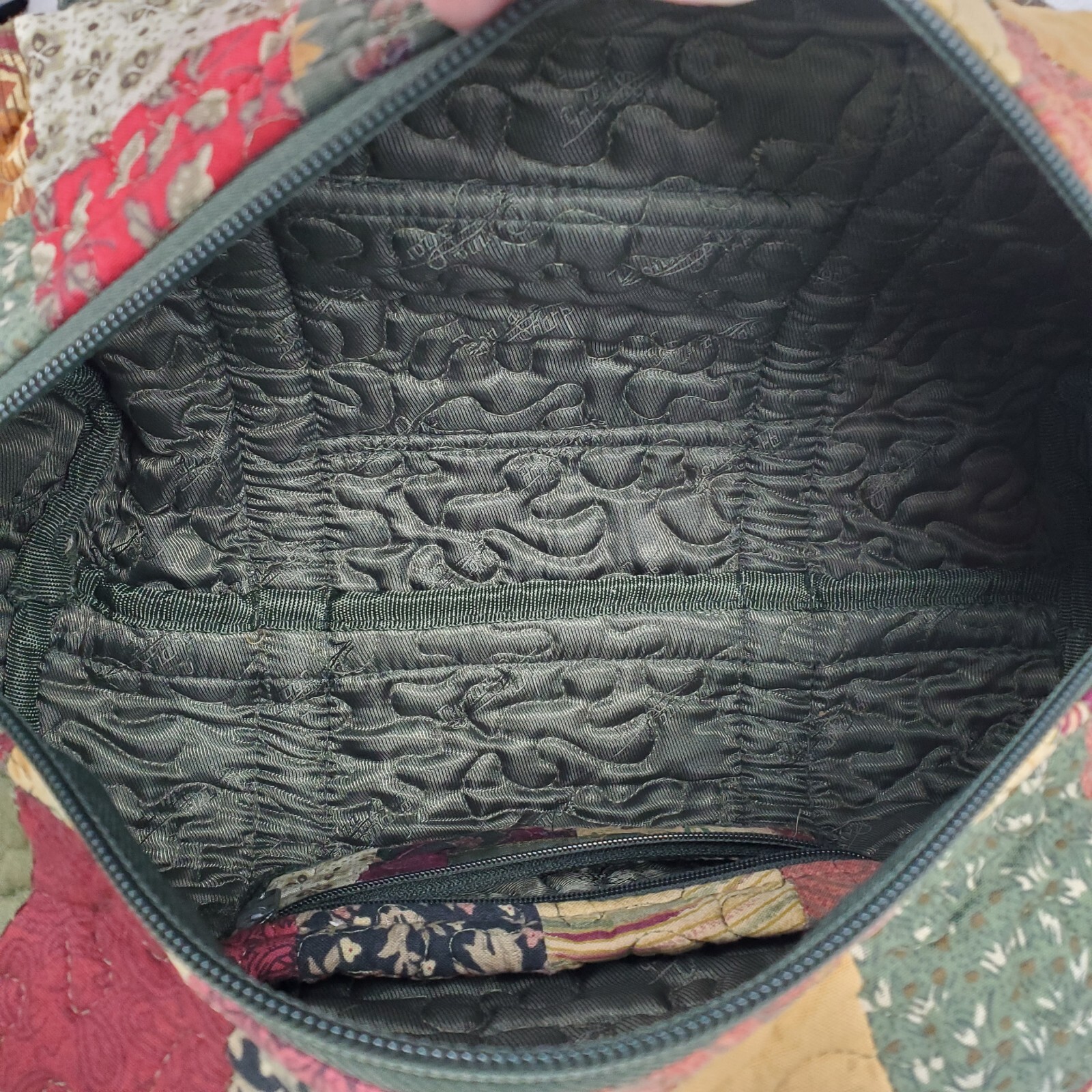 Donna Sharp Quilted Handbag Patchwork Shoulder Ba… - image 20