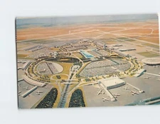 Postcard Terminal City New York International Airport New York USA