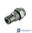 Druckweiterleitungshülse Druckweiterführung für Steuerventile Z50 P40 1/2"