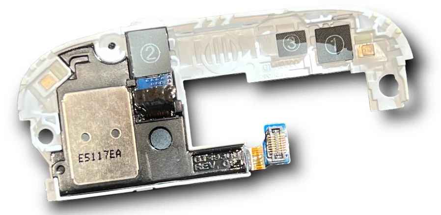 Altoparlante per Samsung Galaxy S3 i9300 LTE i9305 Antenna Buzzer Audio Bianco - Immagine 3 di 3