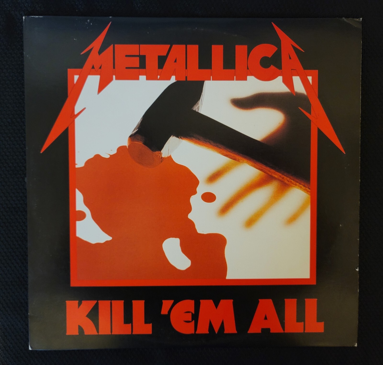 Kill 'Em All [LP] Metallica 2008 Half Speed Mastered Vinyl Record VG+
