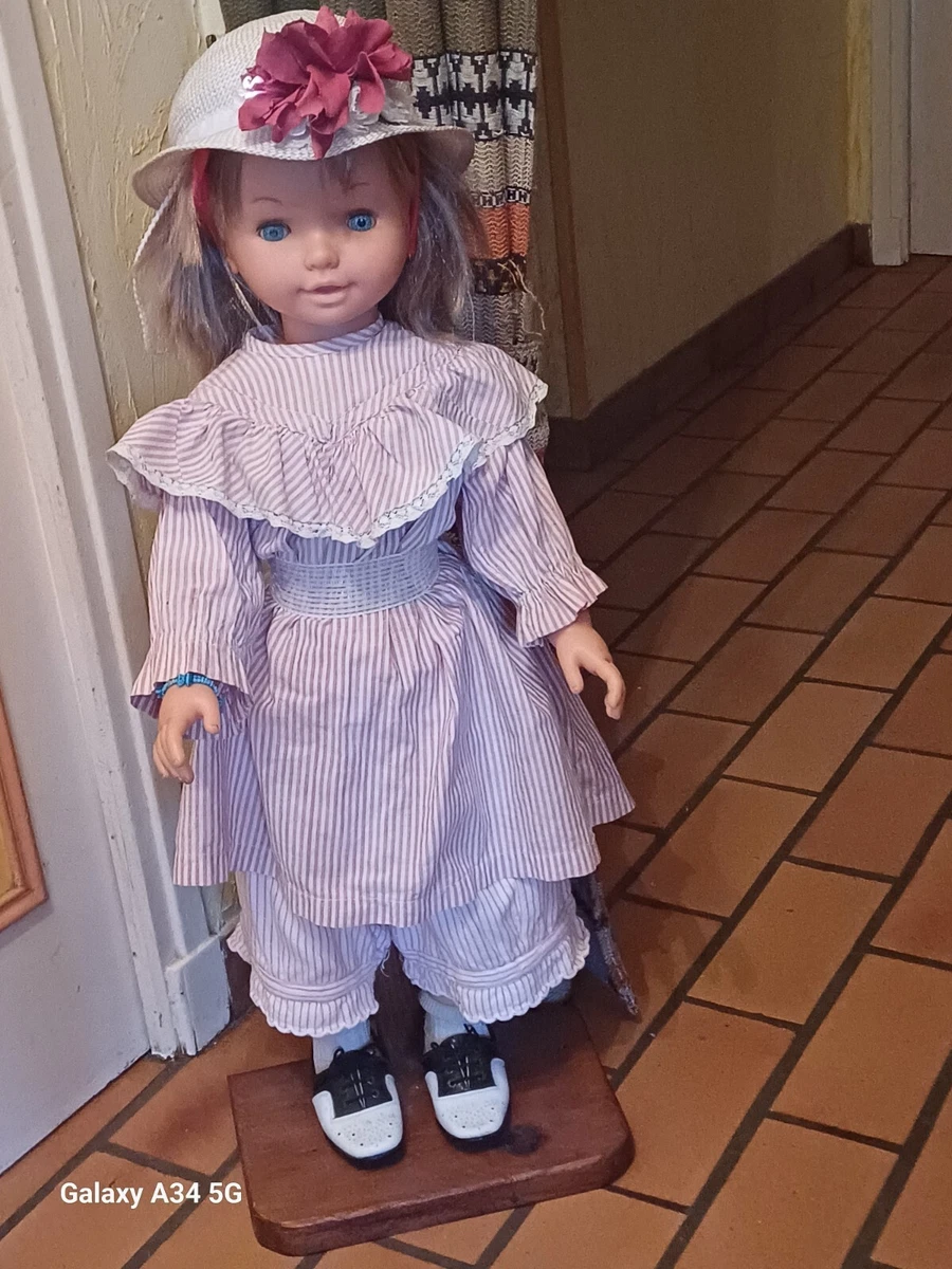 Grande Poupée Jesmar Vintage 80 Cm – Fabriquée En Espagne – Années 80/90