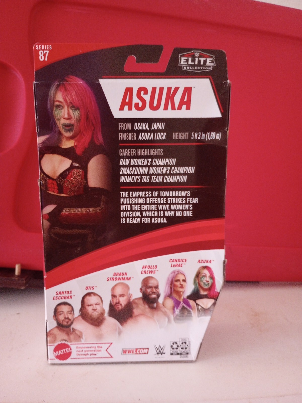 Mattel WWE Elite Collection Asuka 6 in Action Figure - GVB81