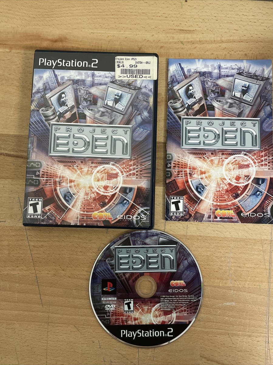 Project Eden Playstation 2 PS2 Video Game Complete 788687500357| eBay