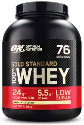 Optimum Nutrition ON Gold Standard Whey Protein Eiweißpulver Muskelau 2,28 kg