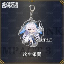 Anime Honkai Impact 3 Acrylic Pendant Itabag Fashion Keychain Cosplay Gift 7