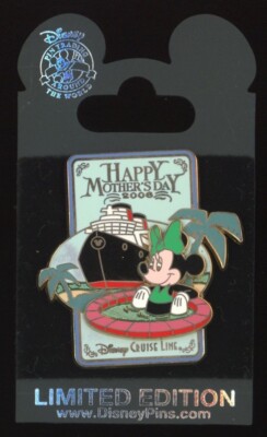 DCL Cruise Line 2006 Mother's Day Minnie Mouse LE 500 Disney Pin 46936