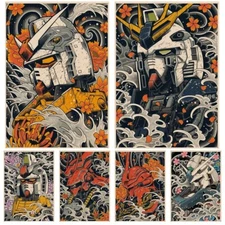 Gundam Canvas Poster Anime wall Art home decor