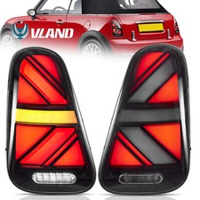Pair Led Tail Lights For 2001-2006 Bmw Mini R50 R52 R53 Cooper S Rear Lamps