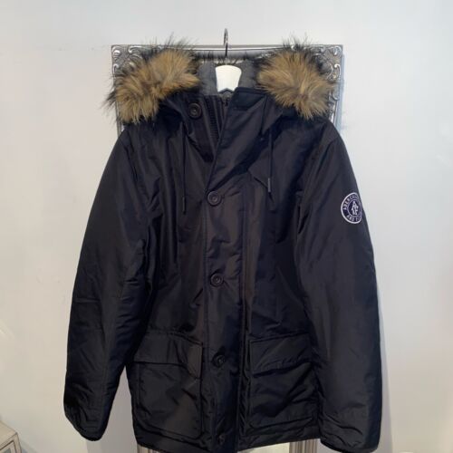 Mens Abercrombie And Fitch Parka Coat 