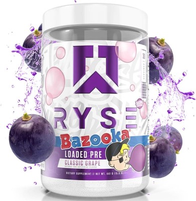 Ryse Loaded Pre Workout Powder Supplement for Men & Women | Pumps, Energy, Focus