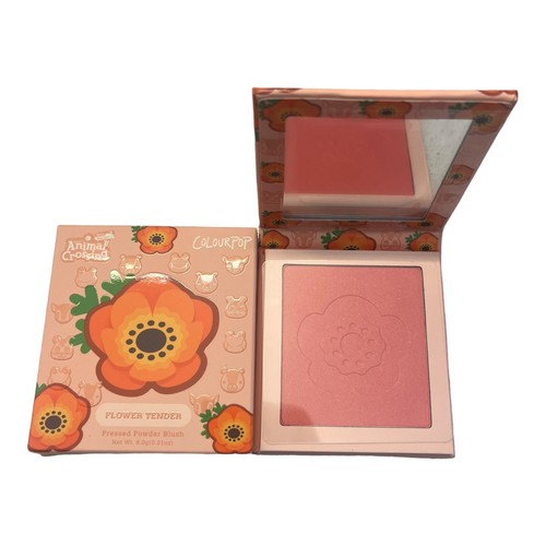 Colourpop Animal Crossing Pressed Powder Blush in Flower Tender New Ships Now