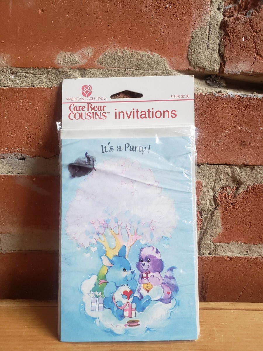 Vtg 1985 American Greetings Care Bear Cousins 