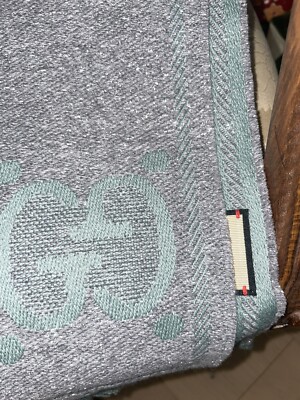 スカーフ GUCCI FW25 BABY BIG MONOGRAM GG SCARF (835345 3K206