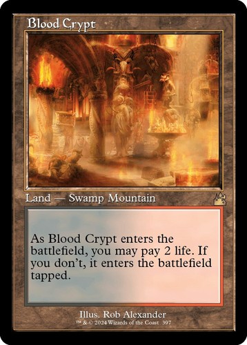 MTG Blood Crypt *BORDERLESS* Unfinity 279 NM | eBay