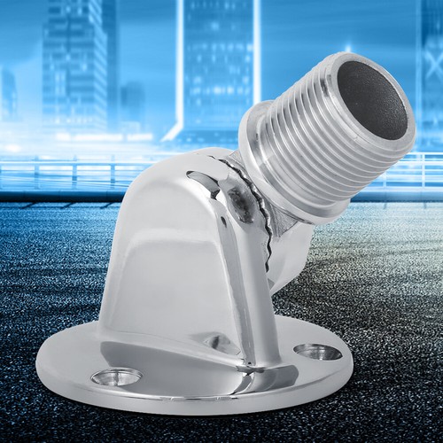 Boat Antenna Base Mount High Hardness 316 Stainless Steel With Thread Head 25mm - Picture 8 of 10
