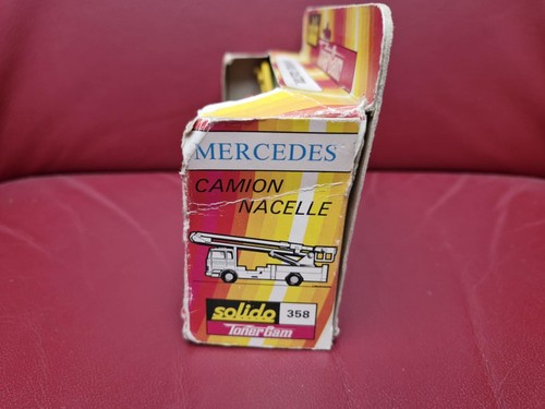 Toner vintage SOLIDO Gam 358 Mercedes L.P. 1418/46 pressofuso 1:50 MB 1978 Francia - Foto 15 di 16