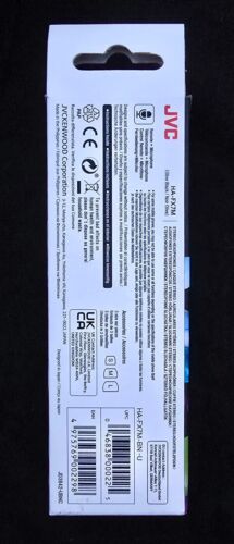 Auriculares estéreo JVC Gumy Plus HA-FX7M negros - Imagen 2 de 5