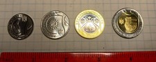 Moldova 4 Coins Set 1, 2, 5, 10 Lei UNC World Coins