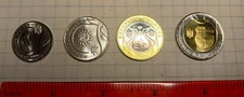 Moldova 4 Coins Set 1, 2, 5, 10 Lei UNC World Coins
