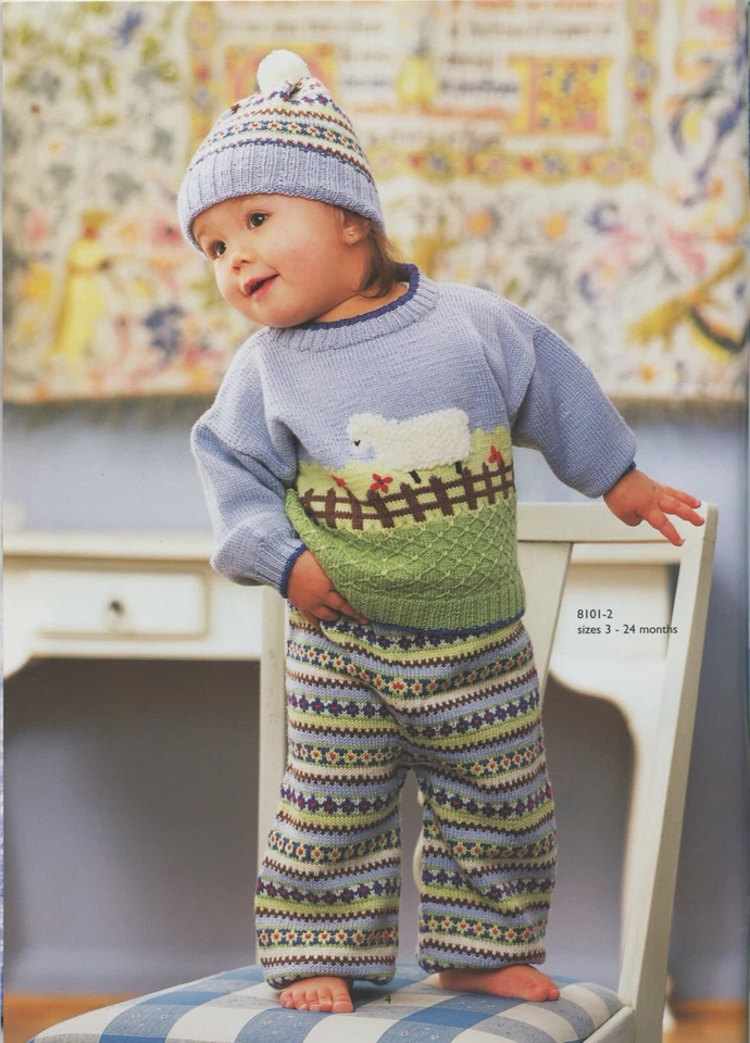 Dale of Norway Knitting Pattern Book Nr 8101 Favorite Baby Designs 0-36mos - Image 4 of 4
