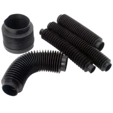 1PC Rubber Corrugated Sleeve Flexible Moulded Bellows Oil Resistant Dust Hose