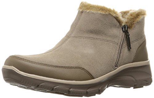 skechers easy going zip it booties