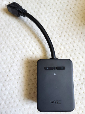 EUC Wyze Wi-Fi Smart Dual Plug Outdoor Black WLPP01