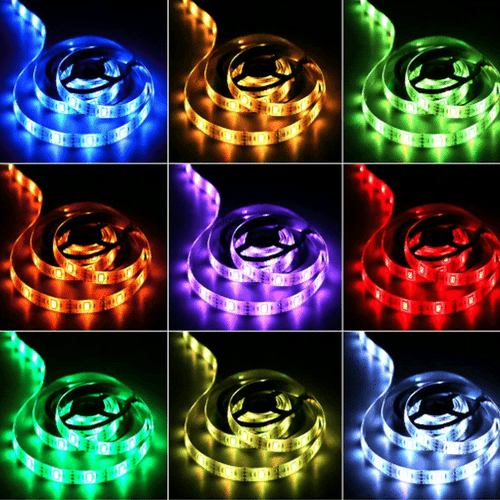 1M-5M Batterie Betrieben LED Streifen 5050RGB Stripe Mehrfarbige Band Licht DHL - Bild 7 von 17