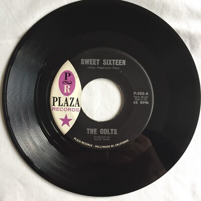 The Colts   Sweet Sixteen / Hey Pretty Baby  7'', 45 RPM