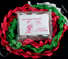 Red Green Cresey jumbo Mouth Coils 12 coils 45 feet each magic trick premium