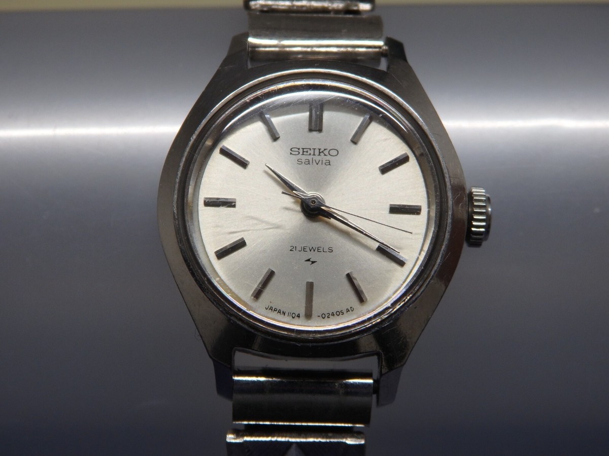 SEIKO salvia 21 jewels wristwatch, Vintage, Cal.7620