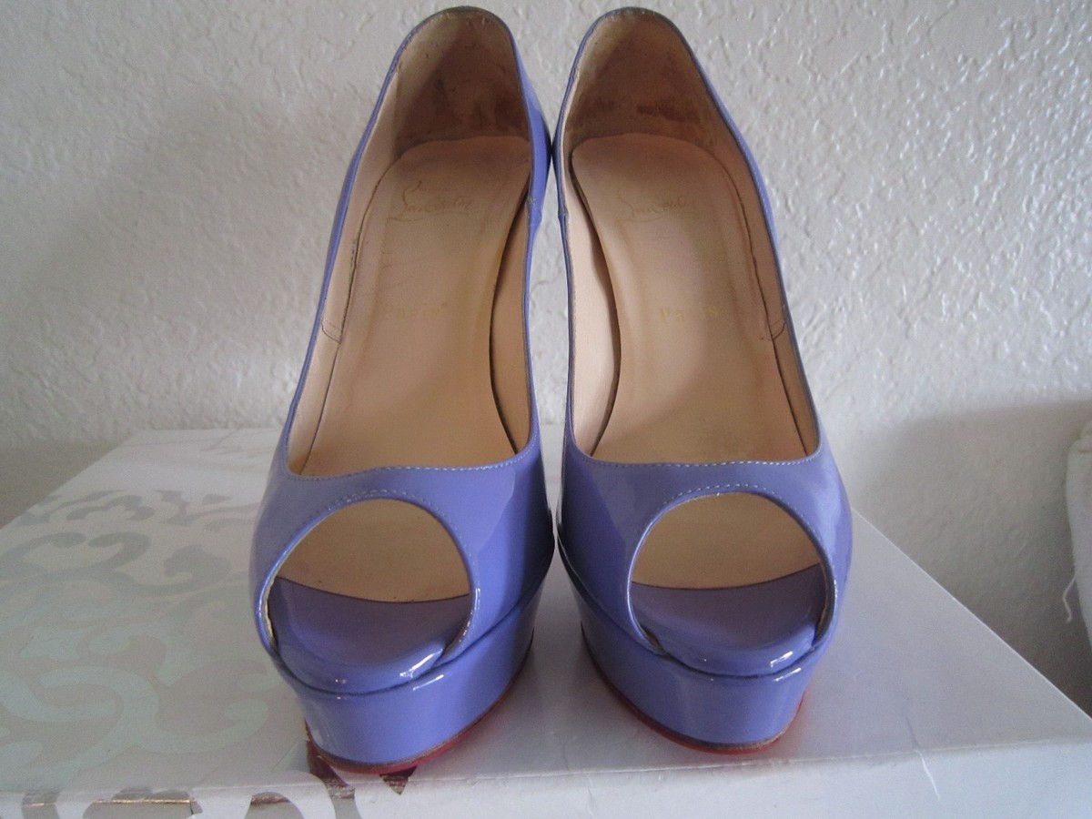 ルブタン パープルパンプス パープル（紫）系 Christian Louboutin(クリスチャンルブタン