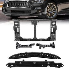 For INFINITI Q50 Q60 2014-2023 Radiator Core Support Bracket Upper Tie Bar Set