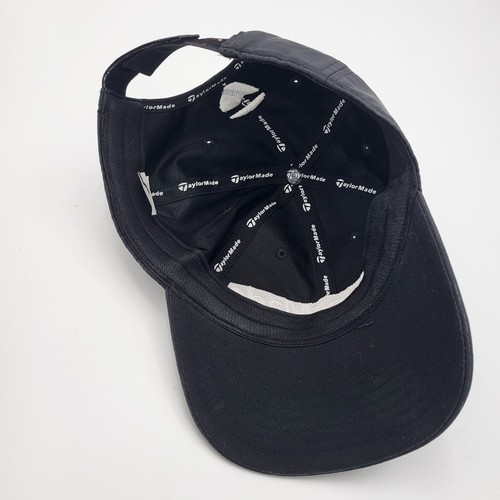 Sombrero de golf TaylorMade negro gancho lazo ajustable talla única - Imagen 4 de 5