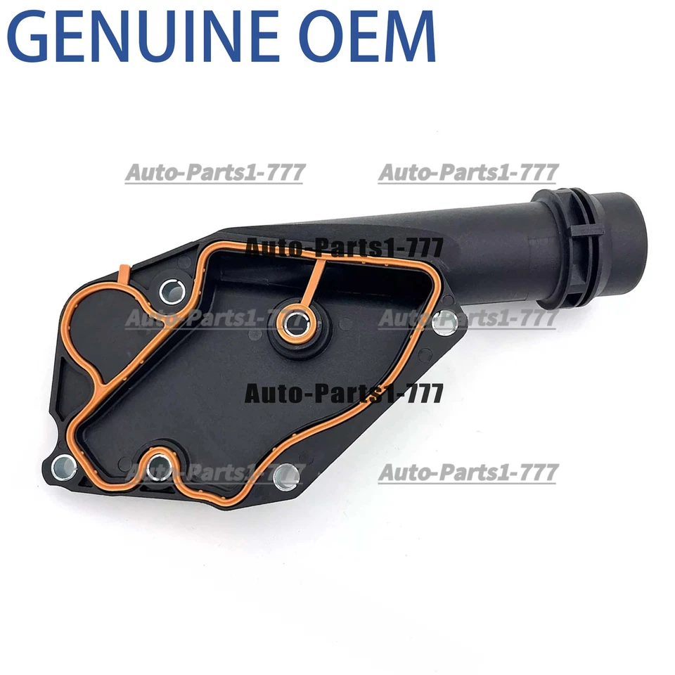 06E121168B Cubierta Termostato Refrigerante Motor Original Para Audi A4 A5 A6 A7 A8 Q5 Foto 2 de 4