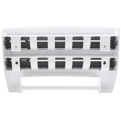 Soporte de rollo de pared 4 en 1, soporte de rollo de cocina papel de aluminio cortador de película papel de cocina - Imagen 6 de 11