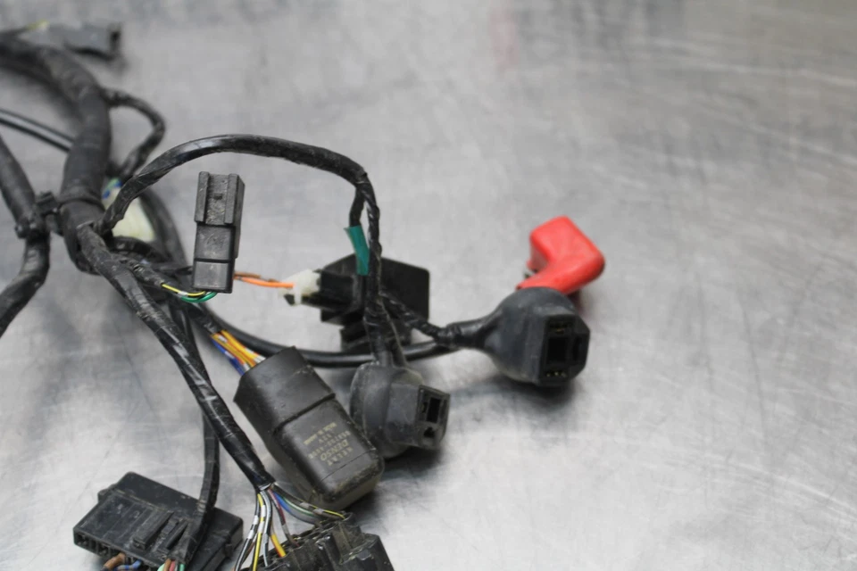 08-18 KAWASAKI KLR650 MAIN ENGINE WIRING HARNESS MOTOR WIRE LOOM BB183 - Image 2 of 4