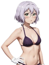 Ikeda Chizuru Yuru Yuri Vinyl Car Decal Sticker 7" Weatherproof