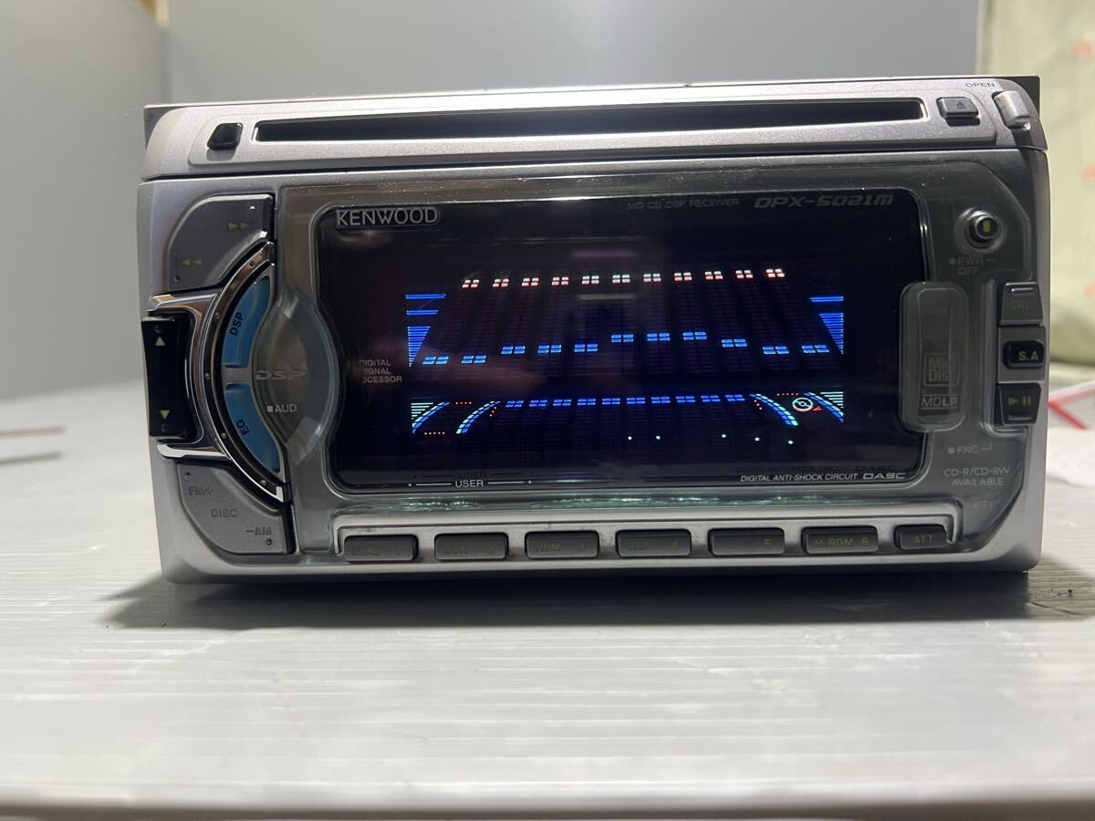 KENWOOD DPX-5021M | 2-DIN CD/MD Player | AM/FM Radio | Car Audio w