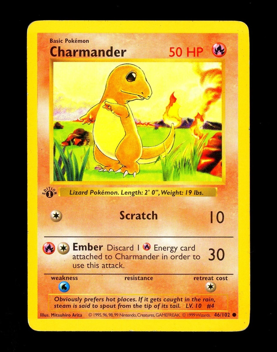 Charmander Pokmon TCG Shadowless Individual Collectible Card Game Cards for sale | eBay Charmander Pokmon TCG Shadowless Individual Collectible Card Game Cards for sale | eBay