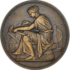 [#1153177] Francja, medal, Briau et Compagnie, Biznes i przemysł, 1937, Chabaud
