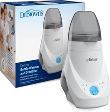 Deluxe Baby Bottle Warmer and Sterilizer for Formula, Breast Milk, and Baby Food