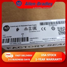 New AB 1756-PA75R SER A ControlLogix AC Redundant Power Supply US Same Day Ship