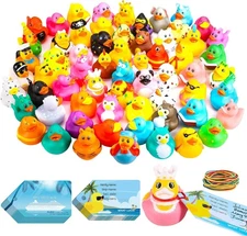 100 Pcs Cruise Ducks Tags Kits Includes 30 Cruising with 30 Cruise... 