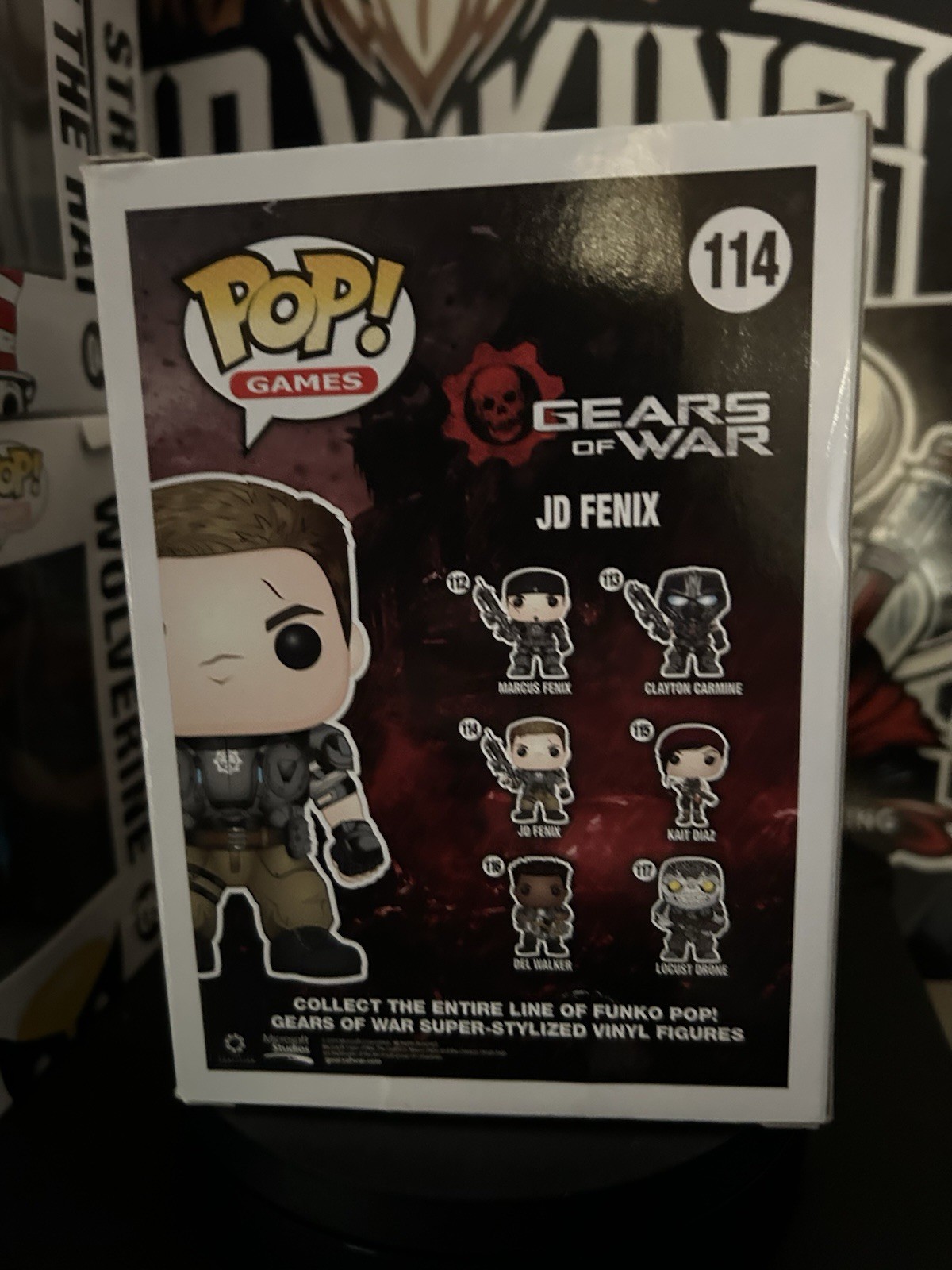 Funko Pop! Games Gears Of War, #114 JD Fenix image 3